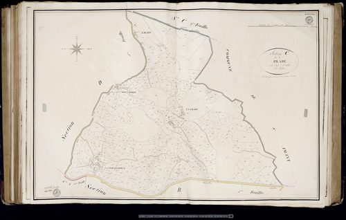 Saint-Maixant - Section C dite de La Prade (1ère feuille)