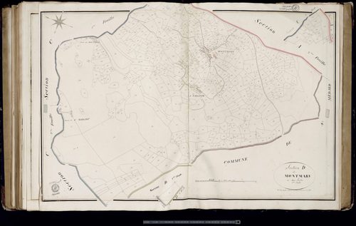 Saint-Maixant - Section D dite de Montmary (1ère feuille)
