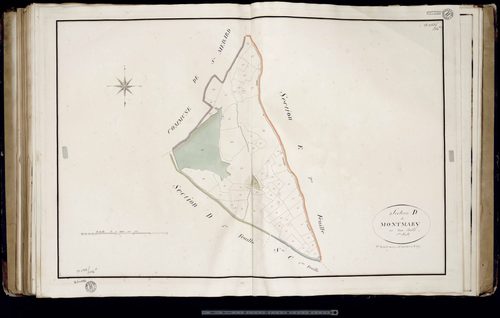 Saint-Maixant - Section D dite de Montmary (2ème feuille)