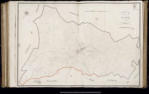 Saint-Maixant - Section E dite de La Bussière (1ère feuille)