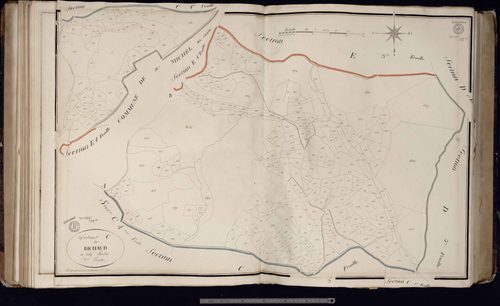 Saint-Marc-à-Frongier - Section C dite du Bichaud (5ème feuille),