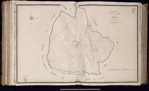 Saint-Marc-à-Frongier - Section D dite du Bourg (3ème feuille)