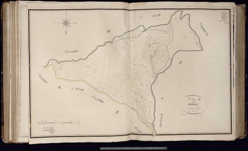 Saint-Marc-à-Frongier - Section D dite du Bourg (4ème feuille)