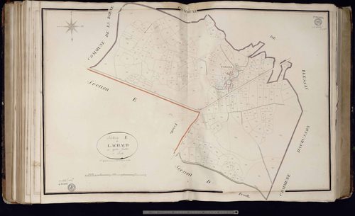 Saint-Marc-à-Frongier - Section E dite de Lachaud (1ère feuille)