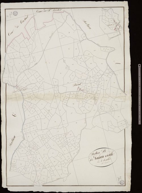 Saint-Pardoux-les-Cards - Section B dite de Valaise-Vieille (1ère feuille)