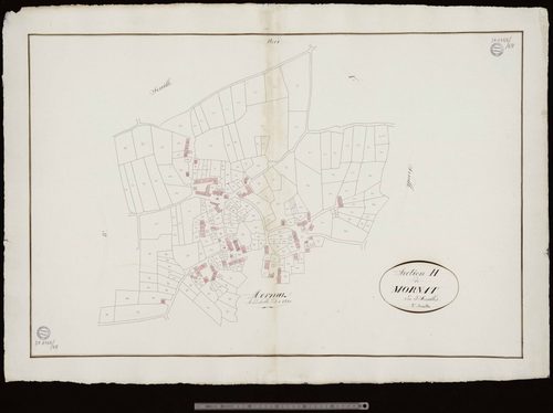 Saint-Pardoux-les-Cards - Section H dite de Mornat (2ème feuille)