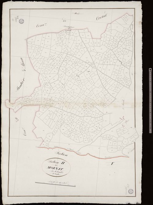 Saint-Pardoux-les-Cards - Section H dite de Mornat (3ème feuille)