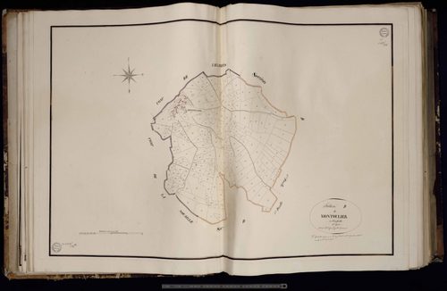 Saint-Quentin-la-Chabanne - Section D dite de Montoulier (2ème feuille)