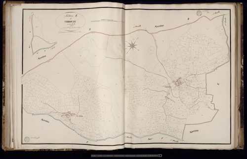 Saint-Quentin-la-Chabanne - Section E dite de Chirouze (1ère feuille)