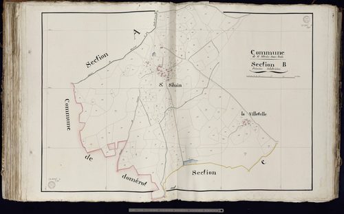 Saint-Silvain-sous-Toulx - Section B (1ère subdivision)