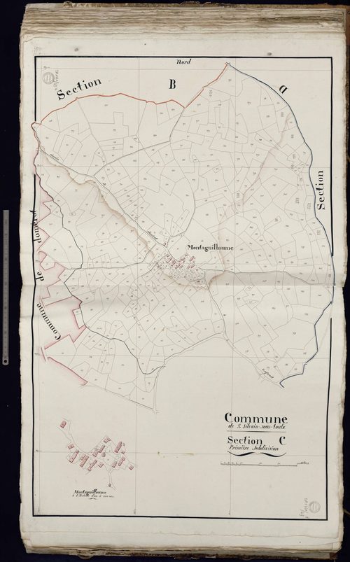 Saint-Silvain-sous-Toulx - Section C (1ère subdivision)