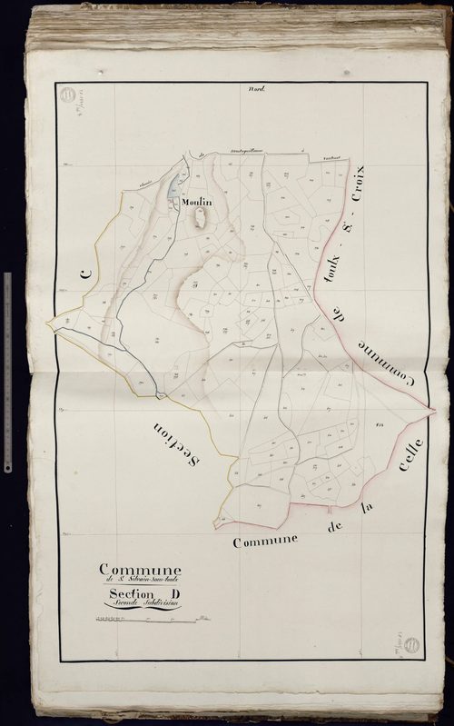 Saint-Silvain-sous-Toulx - Section D (2ème subdivision)