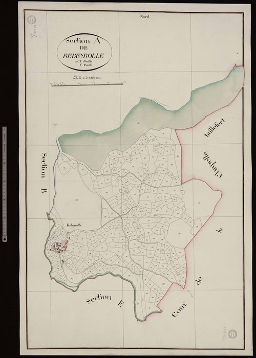 Saint-Victor-en-Marche - Section A dite de Rebeyrolle (1ère feuille)