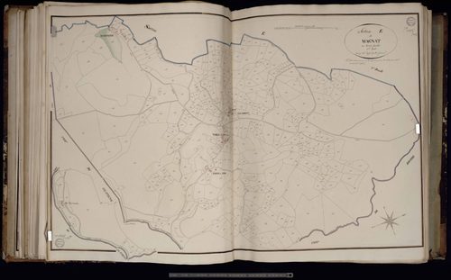Saint-Yrieix-la-Montagne - Section E dite de Magnat (3ème feuille)