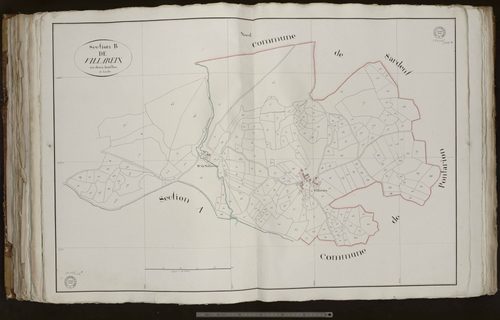 Thauron - Section B dite de Villareix (2ème feuille)