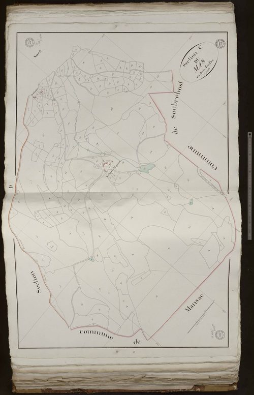 Thauron - Section C dite du Mas (1ère feuille)