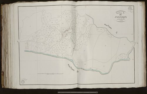 Thauron - Section E dite de Fontaneix (2ème feuille)