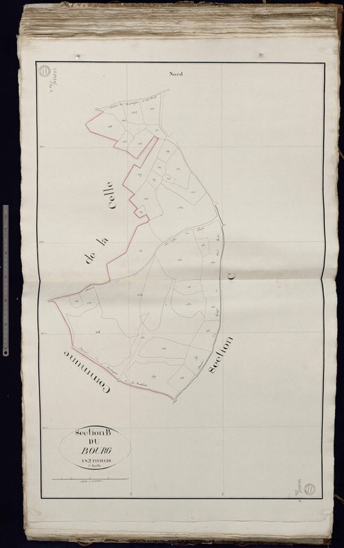 Trois-Fonds - Section B dite du Bourg (2ème feuille)
