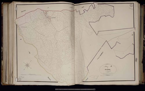Vallière - Section B dite du Fraisse (1ère feuille)