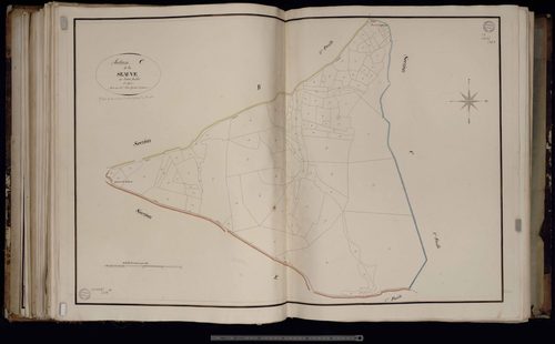 Vallière - Section C dite de la Seauve (1ère feuille)