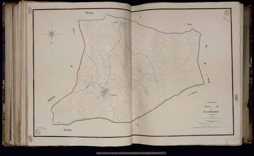 Vallière - Section D dite de Planechaud (1ère feuille)