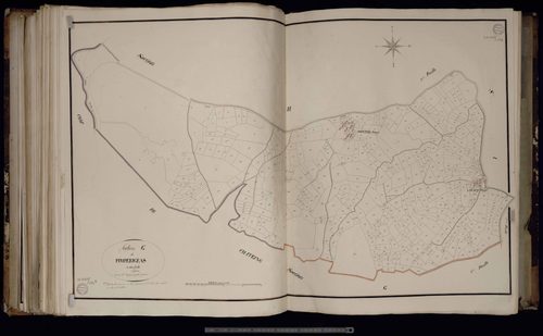 Vallière - Section G dite de Pimpérigeas (1ère feuille)