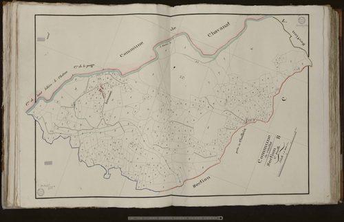 Vidaillat - Section B : Brousse (1ère feuille)