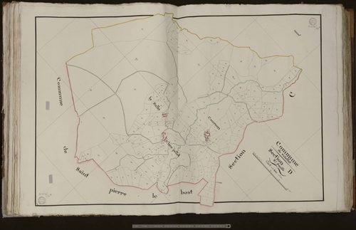 Vidaillat - Section D : Courson, La Salle, Chez Jallet (2ème feuille)