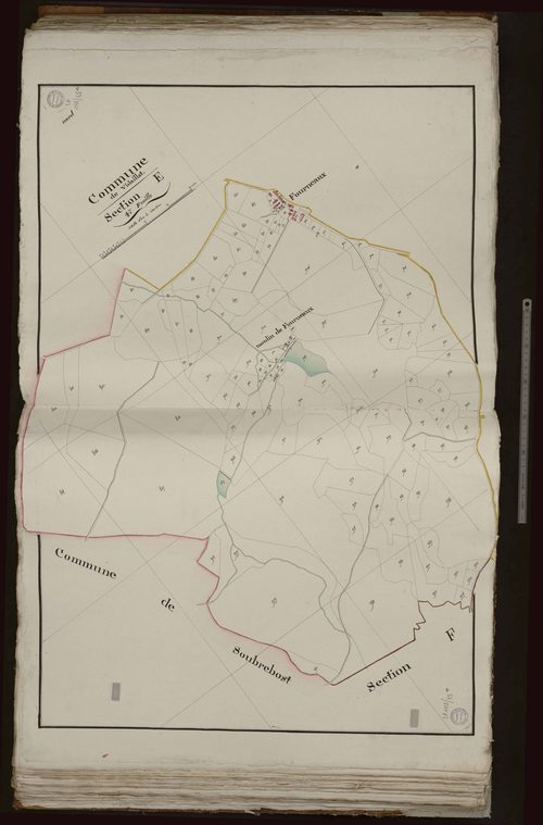 Vidaillat - Section E : Moulin de Fourneaux (4ème feuille)