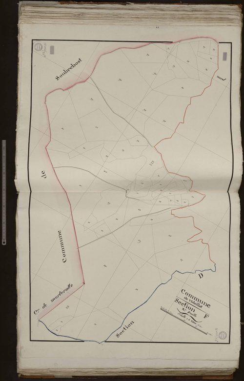 Vidaillat - Section F (2ème feuille)