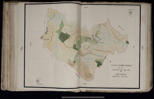Vigeville - Section B : Vigeville, Les Monts (1ère feuille)
