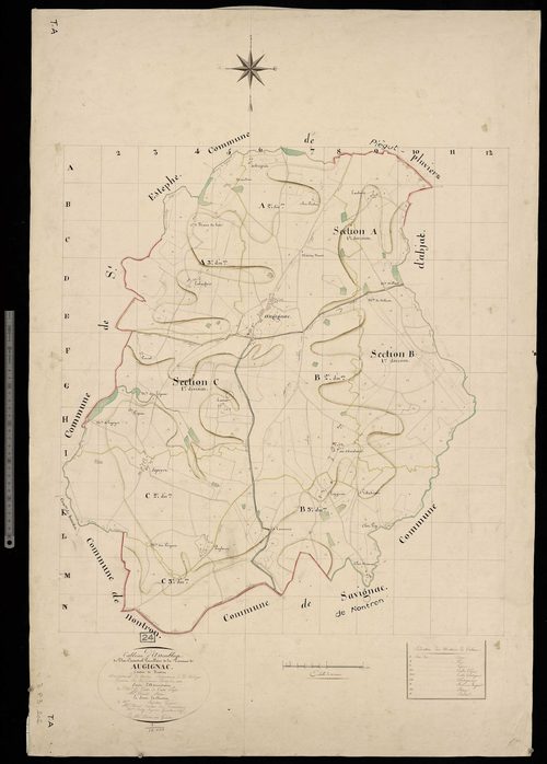 Augignac - Tableau d'assemblage