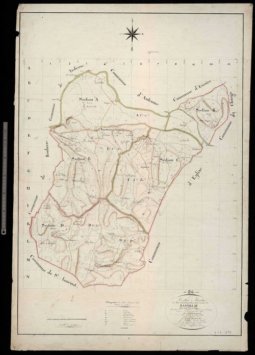 Bassillac - Tableau d'assemblage