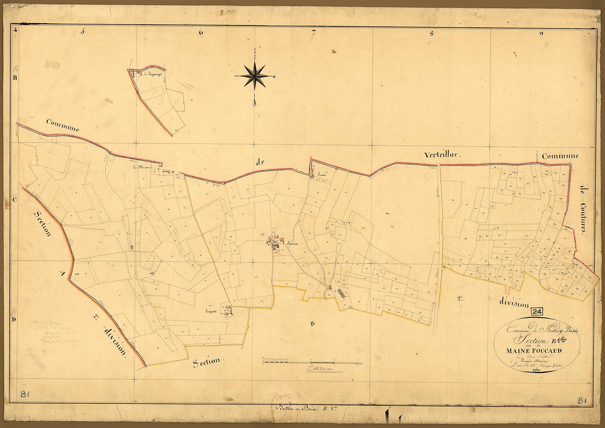 Bertric-Burée - Maine-Foucaud