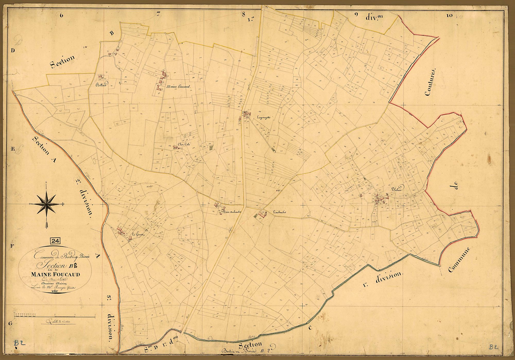 Bertric-Burée - Maine-Foucaud