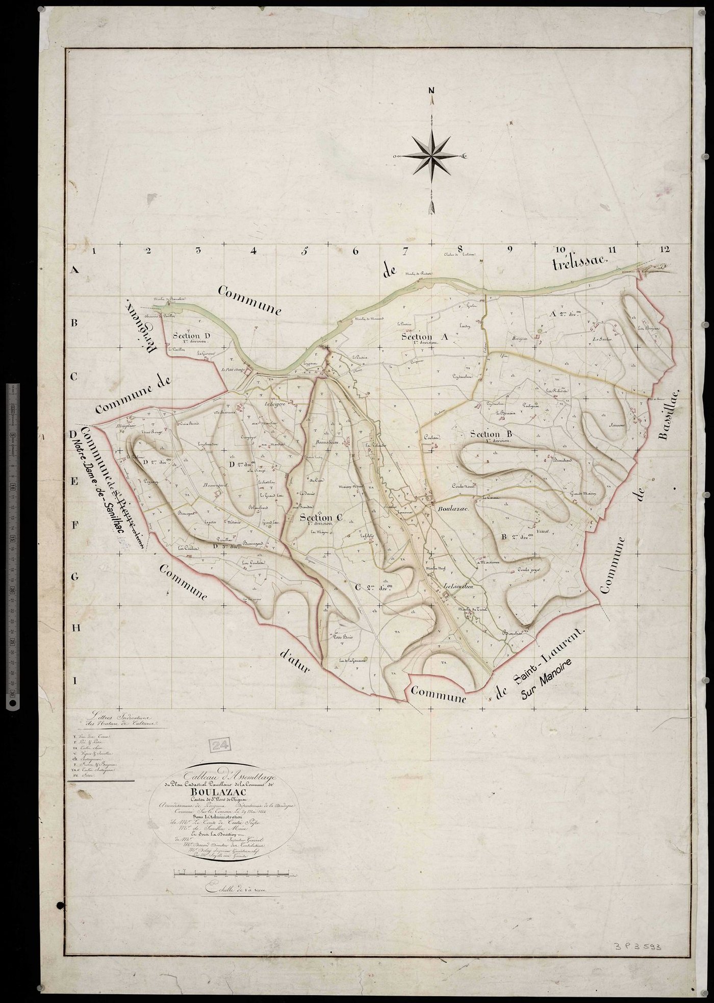 Boulazac - Tableau d'assemblage