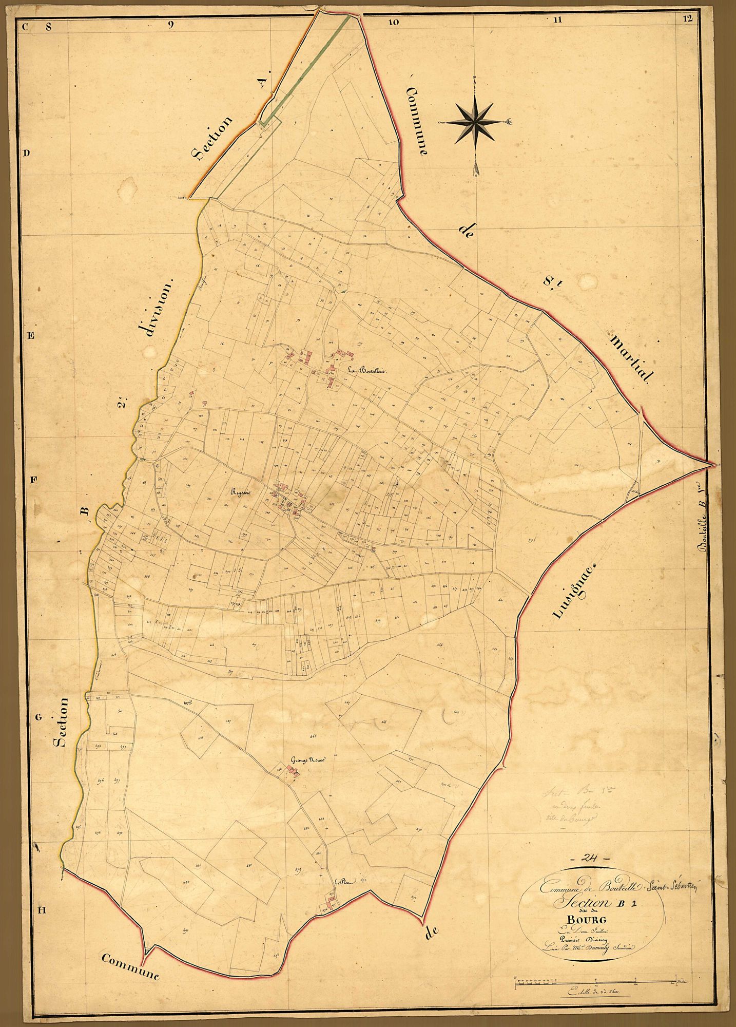 Bouteilles-Saint-Sébastien - Le Bourg
