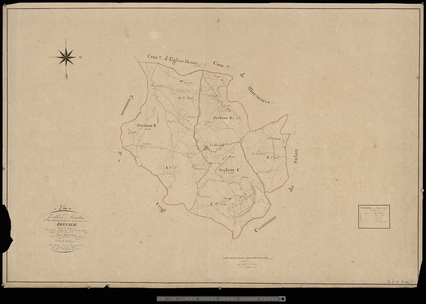 Breuilh - Tableau d'assemblage