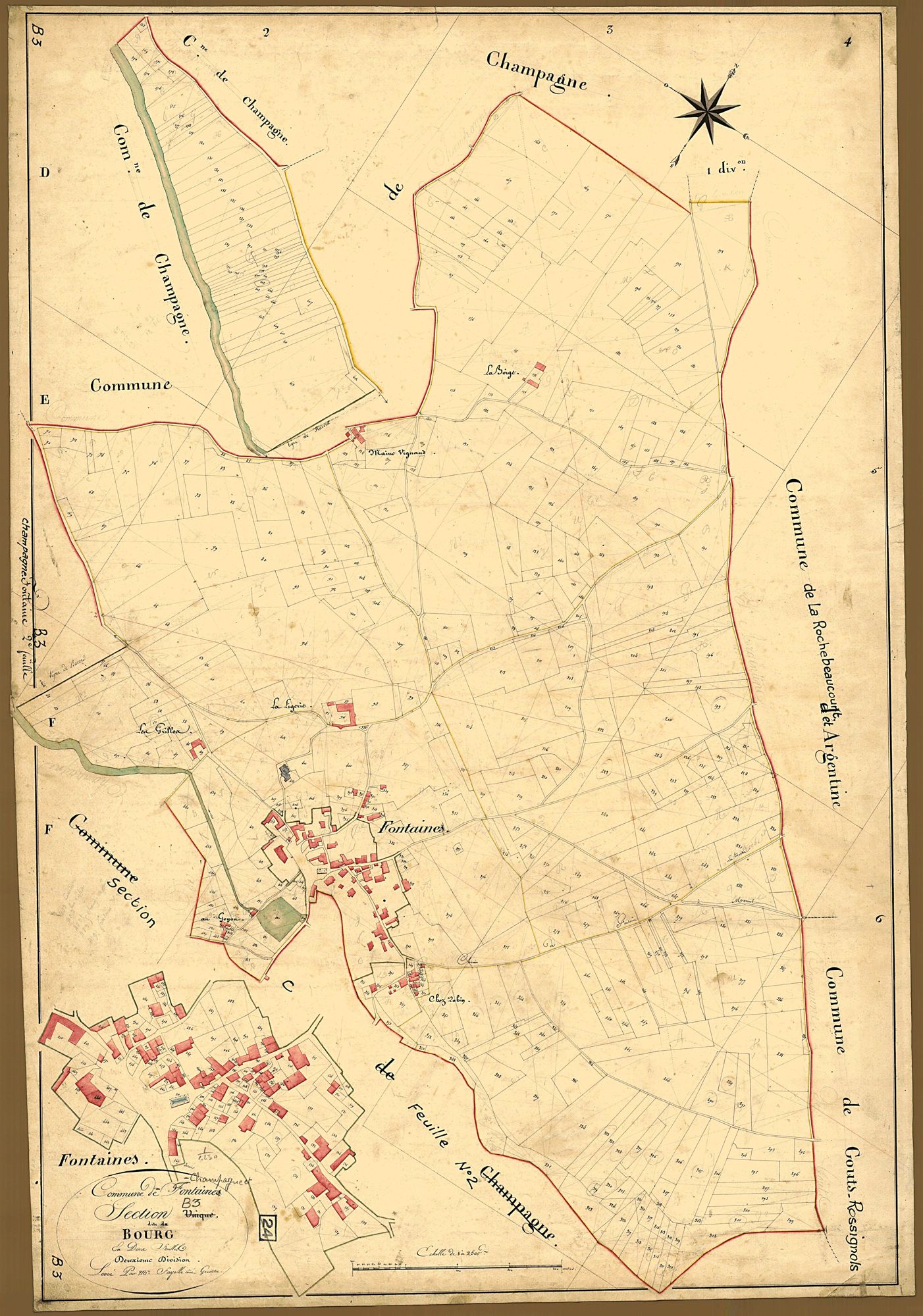 Champagne-et-Fontaine - Le Bourg