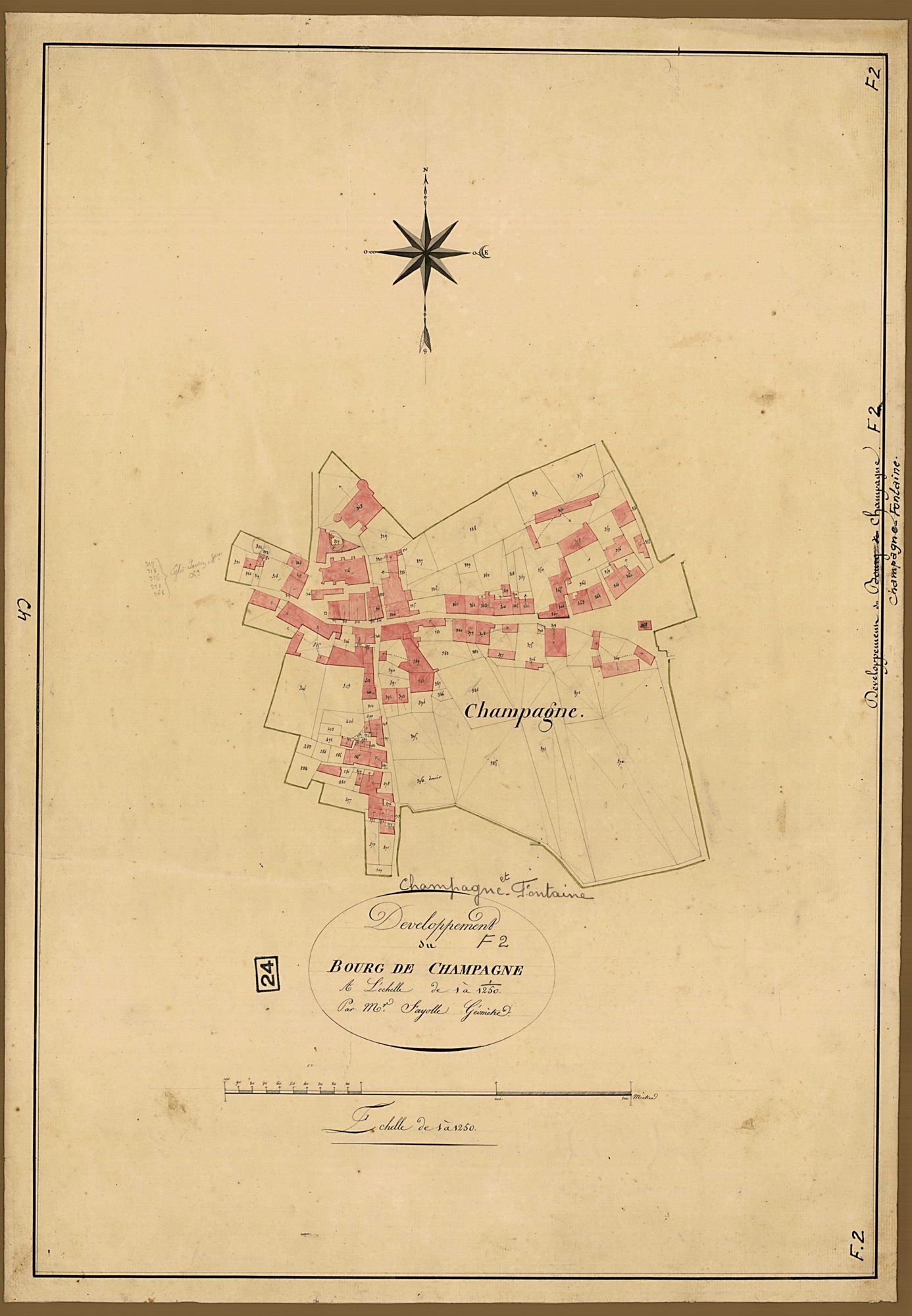 Champagne-et-Fontaine - Le Bourg