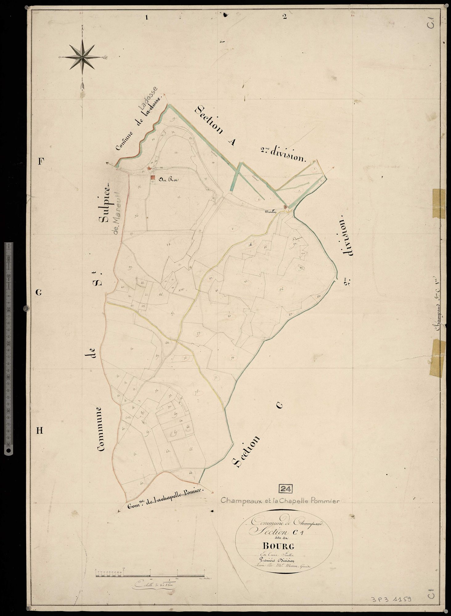 Champeaux-et-la-Chapelle-Pommier - Le Bourg