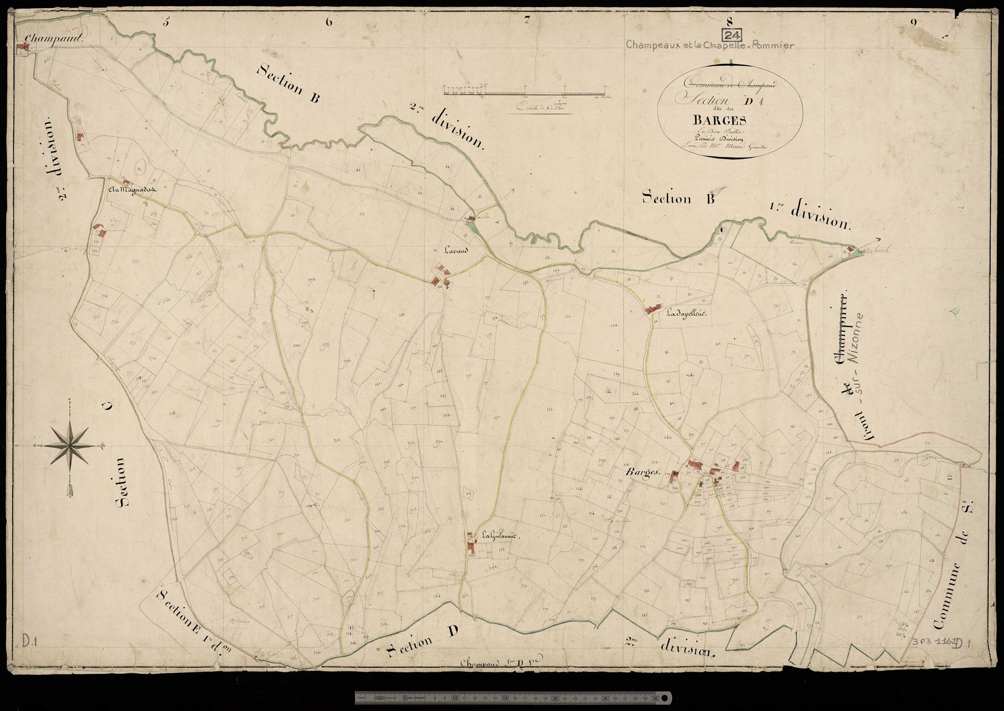 Champeaux-et-la-Chapelle-Pommier - Barges