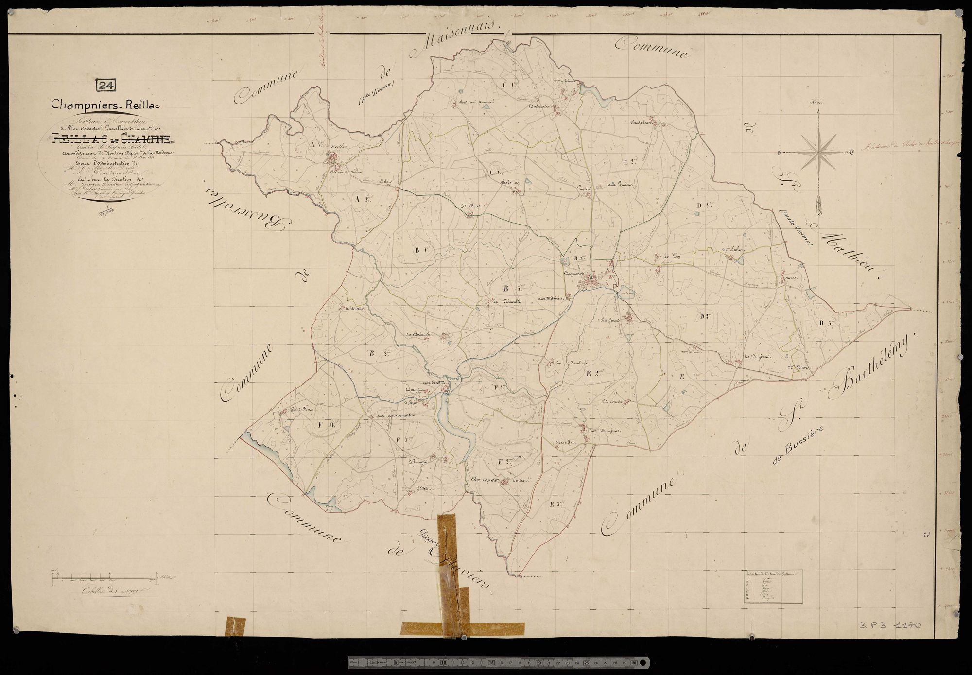 Champniers-et-Reilhac - Tableau d'assemblage