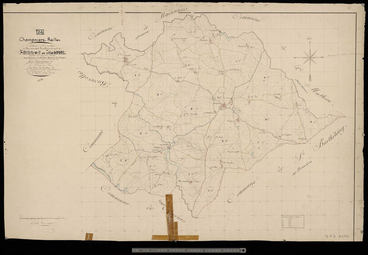 Champniers-et-Reilhac - Tableau d'assemblage