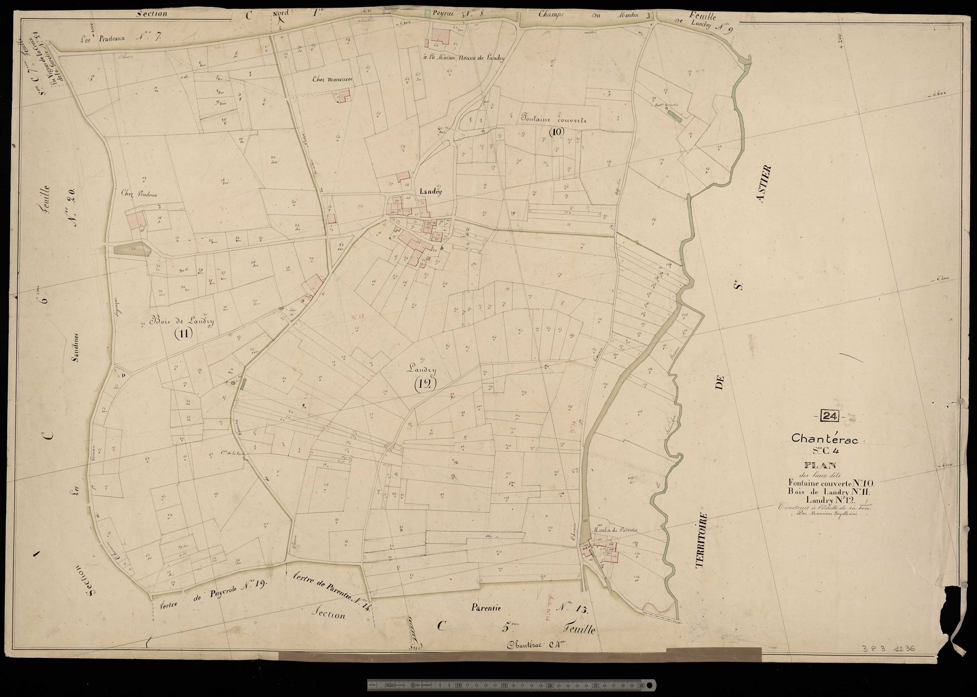 Chantérac - Fontaine-Couverte, Bois de Landry, Landry