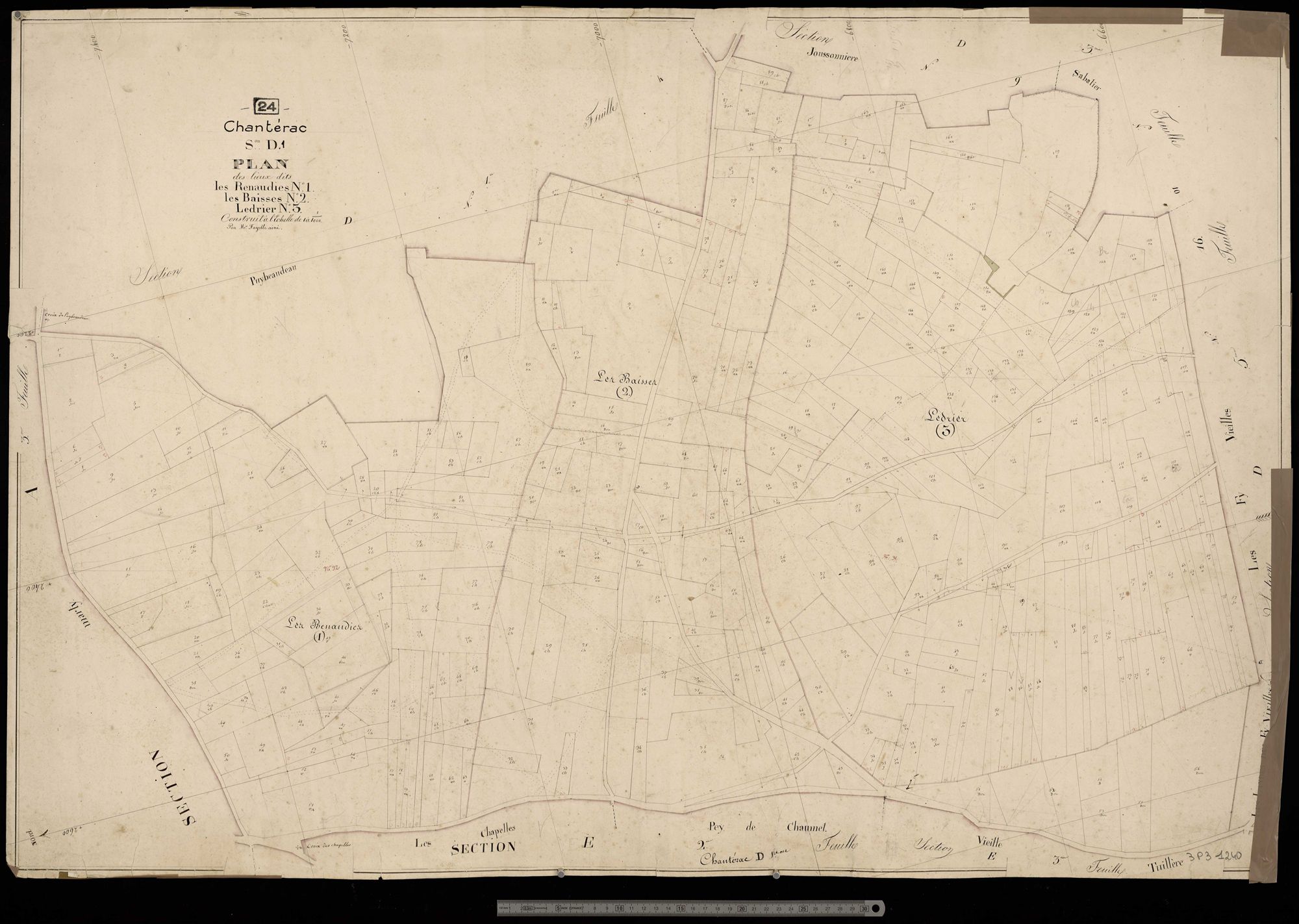 Chantérac - Renaudies, Baises, Ledrier