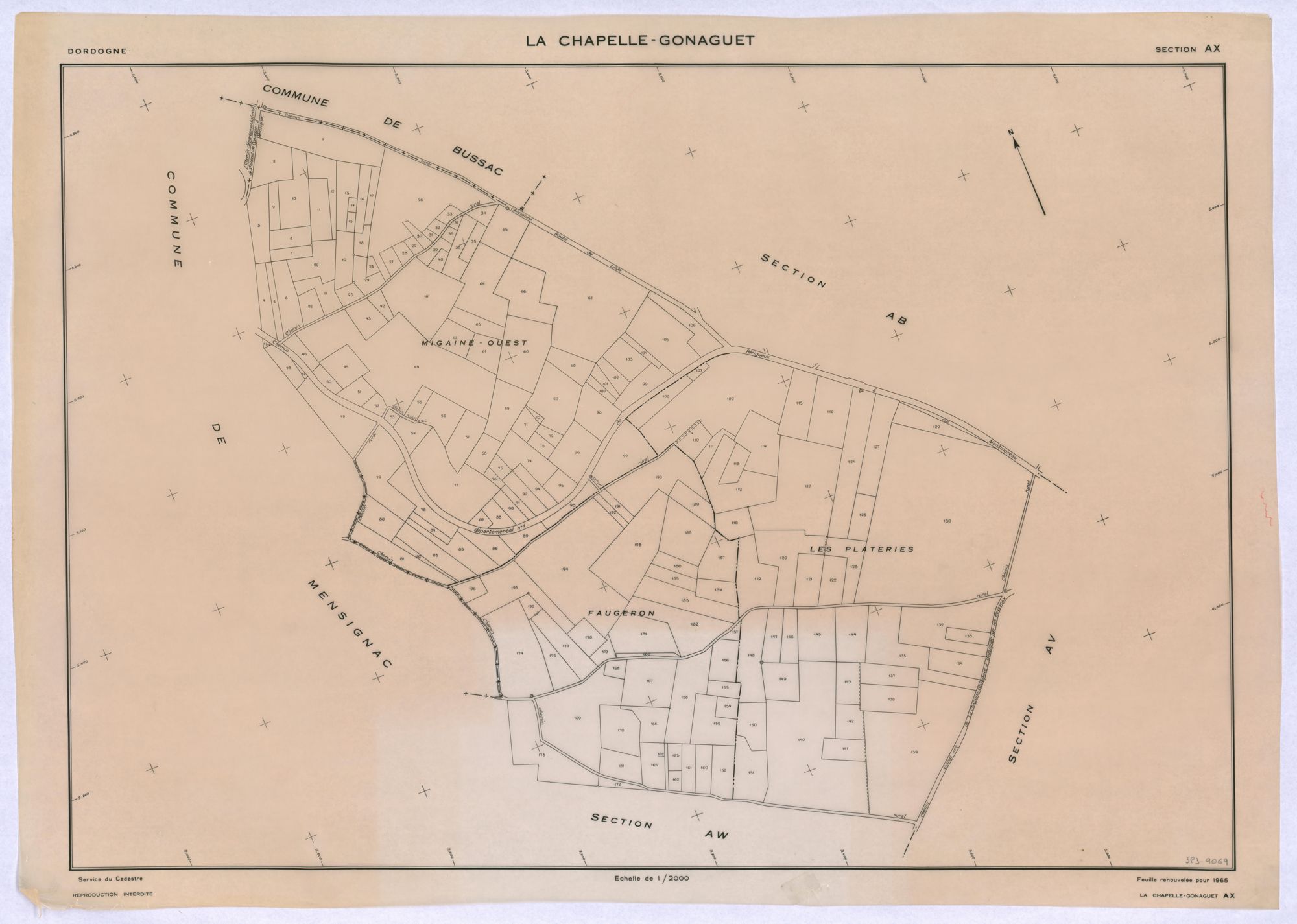 La Chapelle-Gonaguet - 