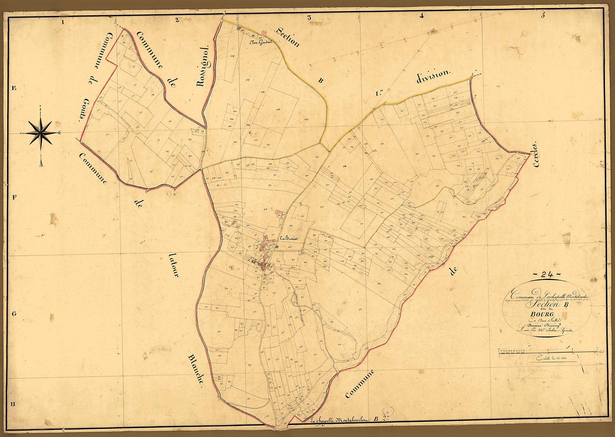 La Chapelle-Montabourlet - Le Bourg
