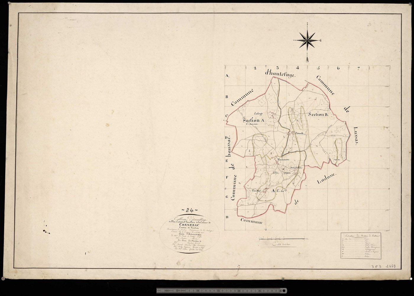 Connezac - Tableau d'assemblage