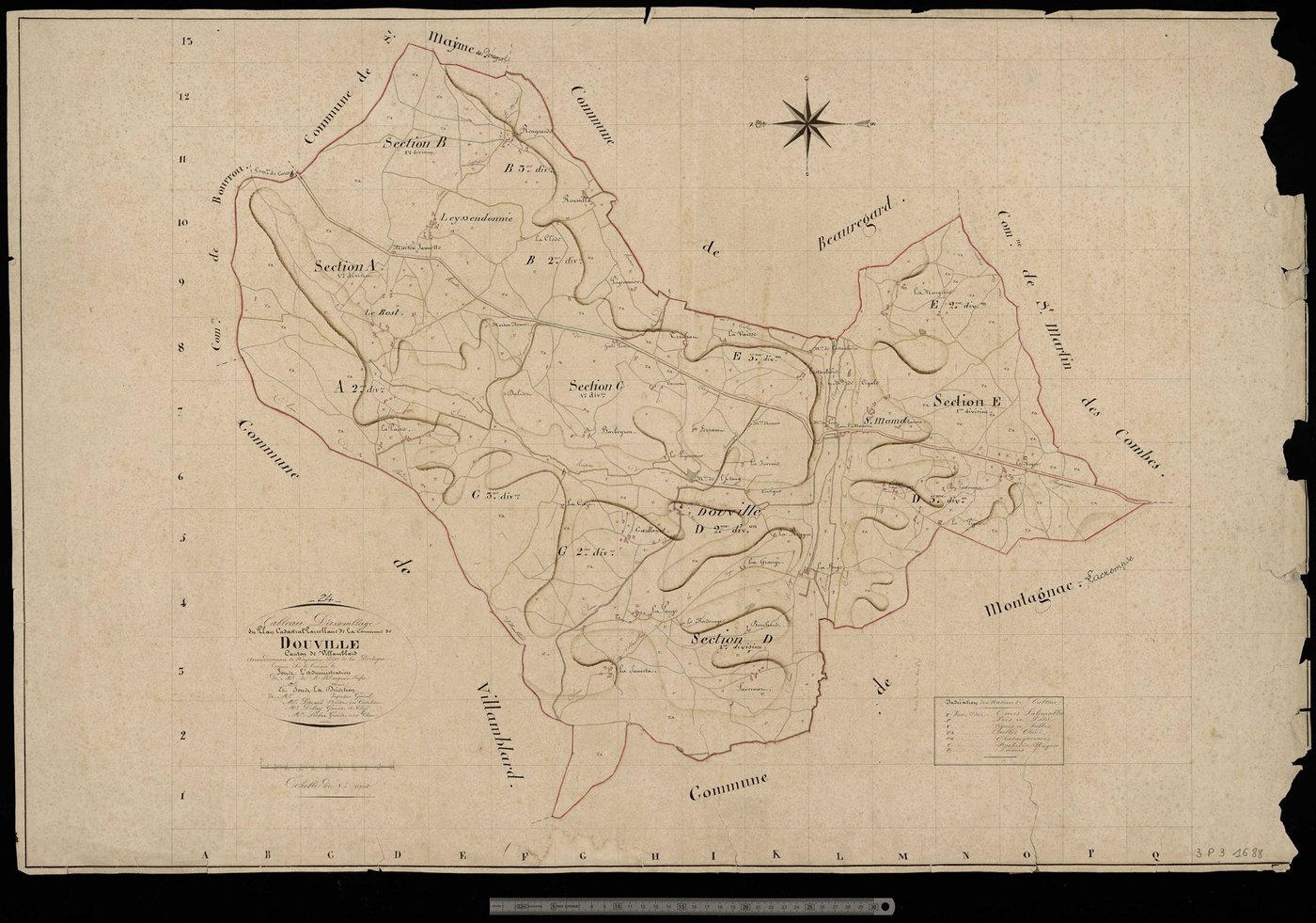 Douville - Tableau d'assemblage